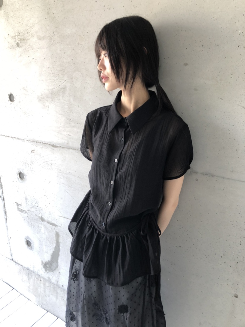 FLASH韓國直郵㊣女士新款職業人氣真品推薦時尚25春夏襯衫蕾絲衫FLASH襯衫/蕾絲衫圖色3