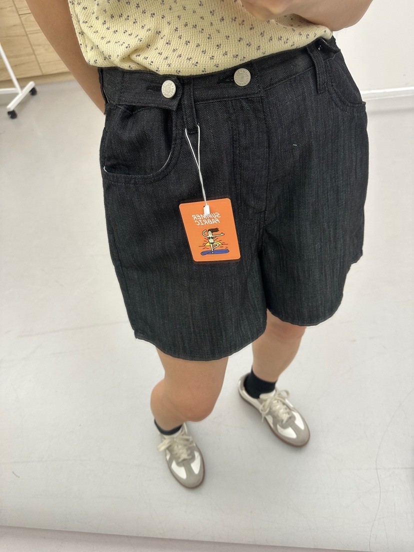 BUT韓國直郵㊣女裝新款25春夏人氣推薦真品職業時尚休閑短褲button短褲