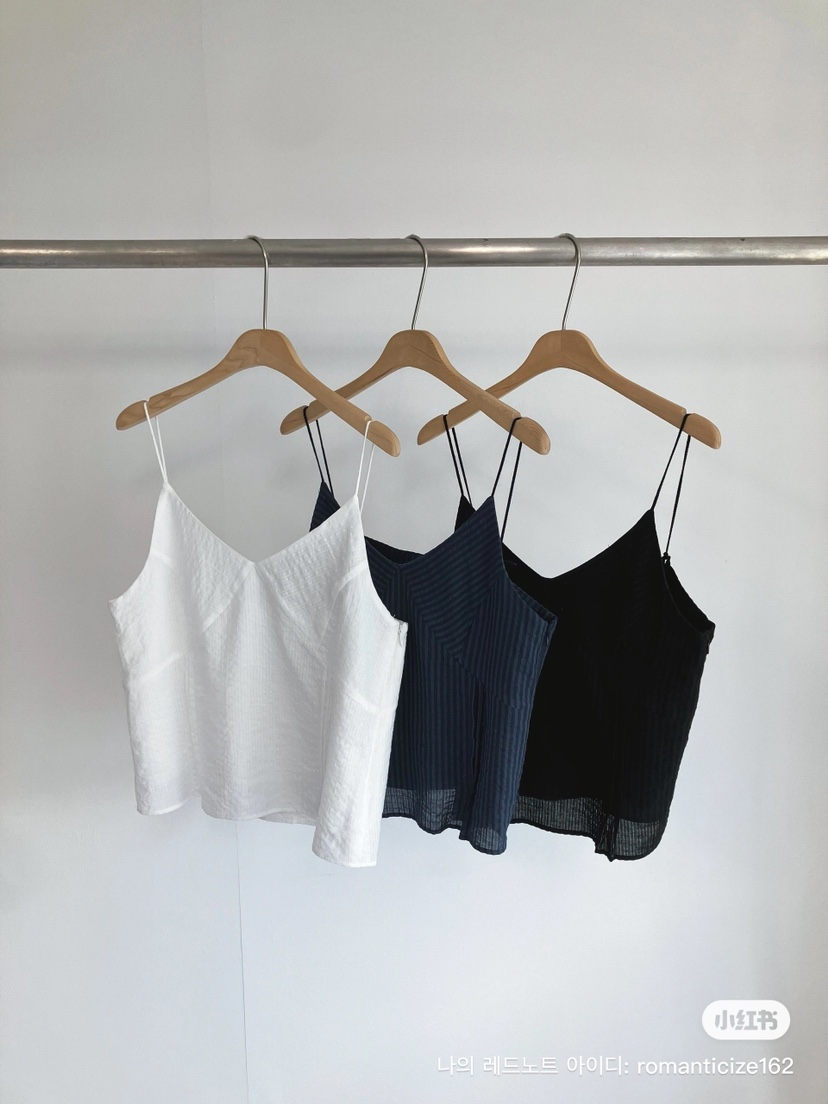 ROMANTICIZE東大門㊣實拍女裝新品時尚職業熱賣25春夏吊帶背心ROMANTICIZE吊帶/背心