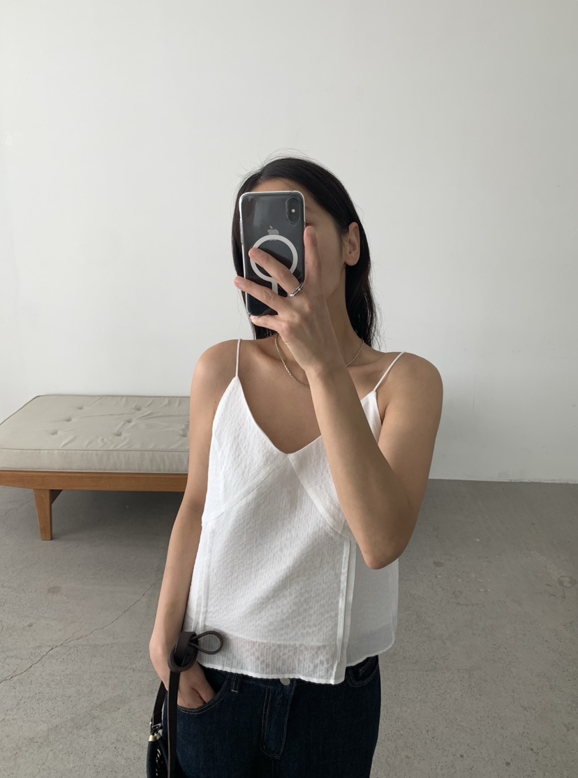 ROMANTICIZE東大門㊣實拍女裝新品時尚職業熱賣25春夏吊帶背心ROMANTICIZE吊帶/背心