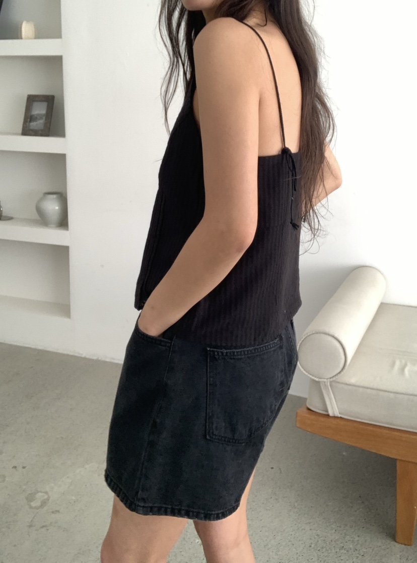 ROMANTICIZE東大門㊣實拍女裝新品時尚職業熱賣25春夏吊帶背心ROMANTICIZE吊帶/背心