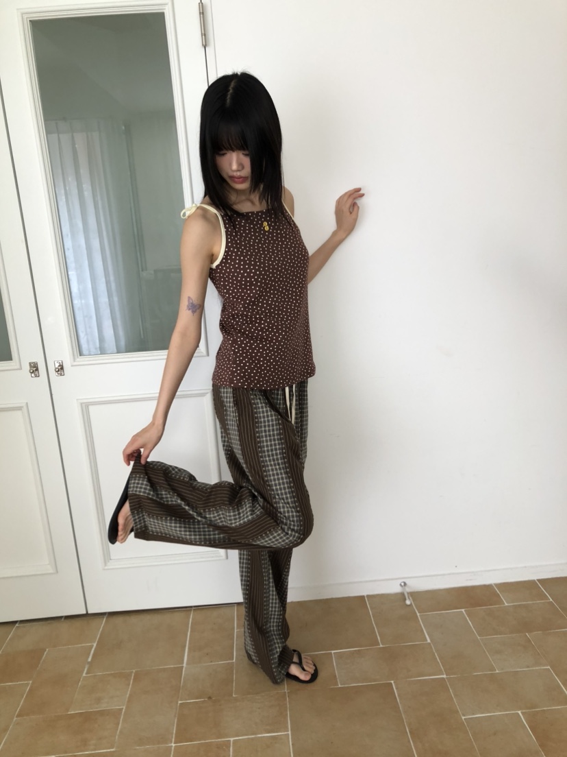 FLASH韓國代購㊣女裝新款真品職業推薦人氣25春夏休閑休閑褲FLASH休閑褲
