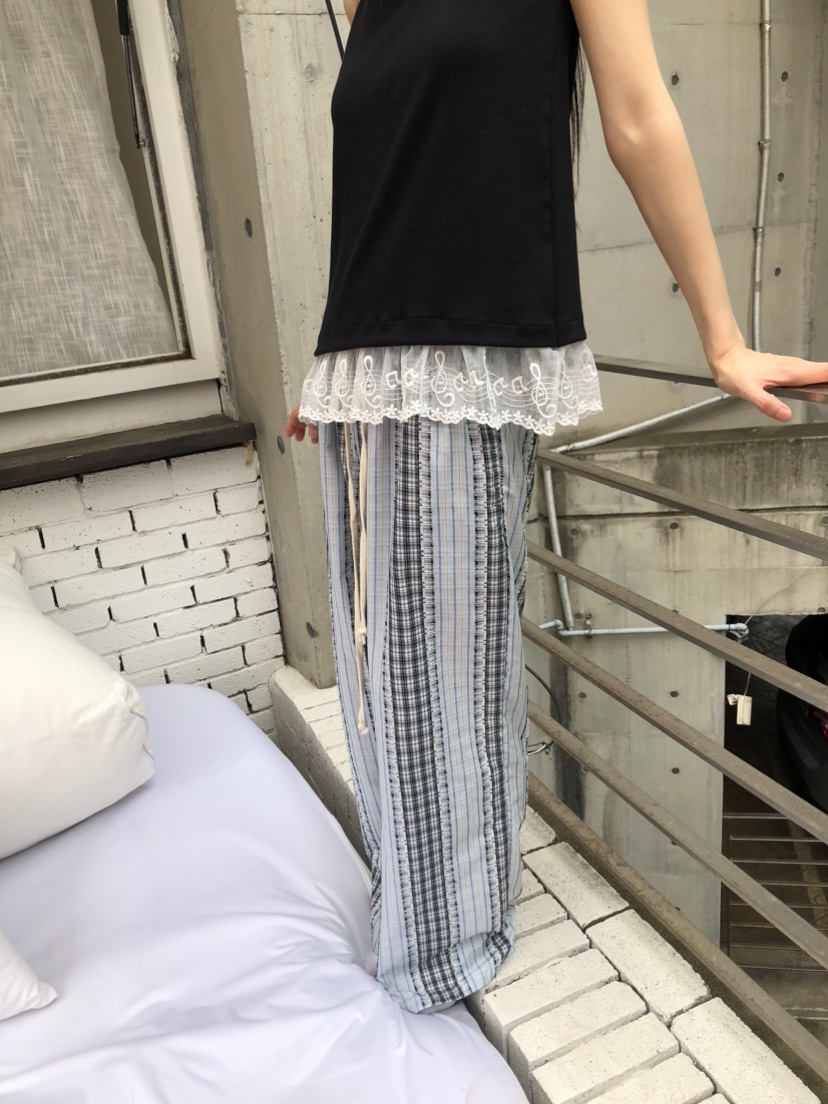 FLASH韓國代購㊣女裝新款真品職業推薦人氣25春夏休閑休閑褲FLASH休閑褲