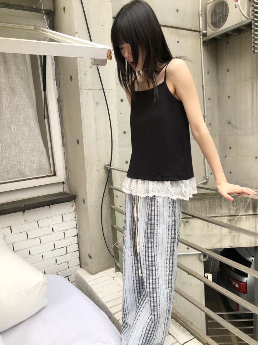 FLASH韓國代購㊣女裝新款真品職業推薦人氣25春夏休閑休閑褲FLASH休閑褲