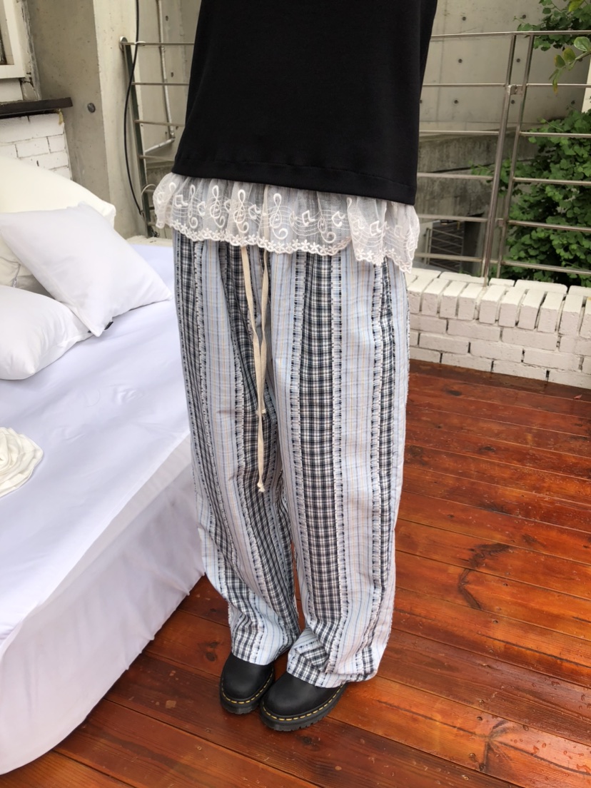 FLASH韓國代購㊣女裝新款真品職業推薦人氣25春夏休閑休閑褲FLASH休閑褲