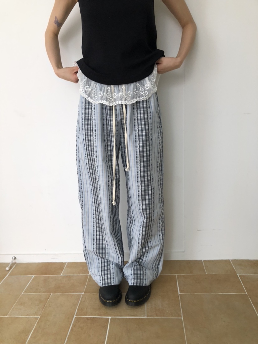 FLASH韓國代購㊣女裝新款真品職業推薦人氣25春夏休閑休閑褲FLASH休閑褲圖色2
