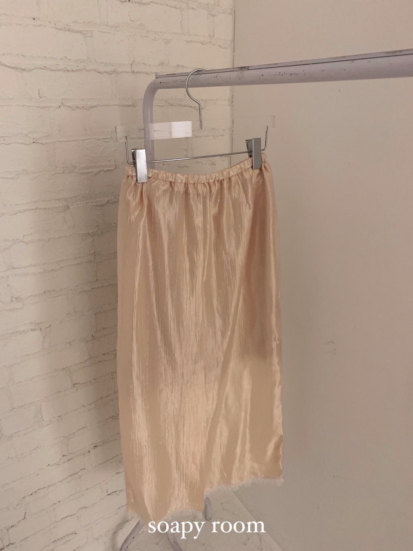 SOAPYROOM東大門㊣代購女士新款熱賣25春夏職業休閑人氣長裙SOAPYROOM長裙