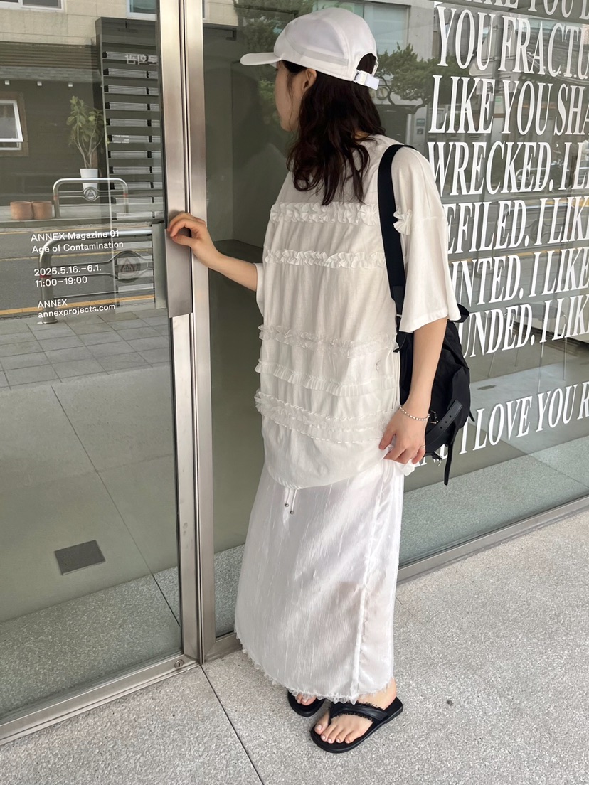 SOAPYROOM東大門㊣代購女士新款熱賣25春夏職業休閑人氣長裙SOAPYROOM長裙