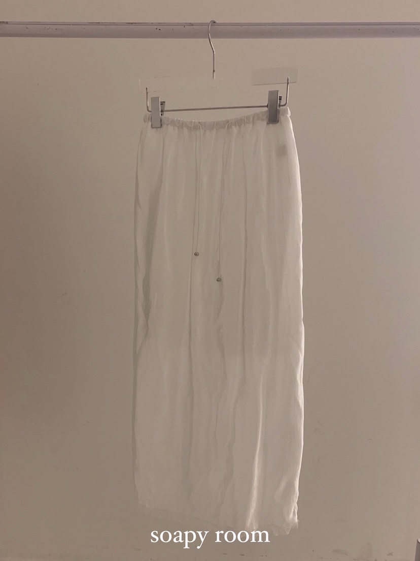 SOAPYROOM東大門㊣代購女士新款熱賣25春夏職業休閑人氣長裙SOAPYROOM長裙圖色2