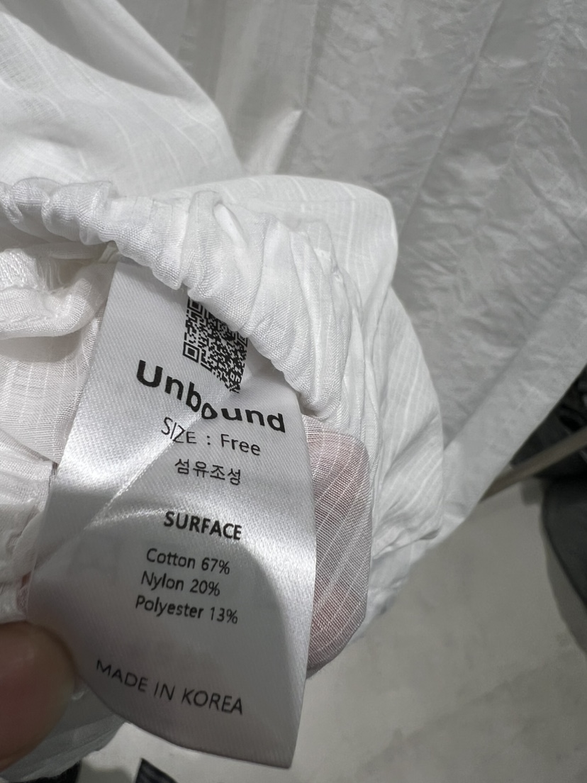 UNBOUND東大門㊣直郵女士新款人氣時尚職業真品25春夏襯衫蕾絲衫UNBOUND襯衫/蕾絲衫