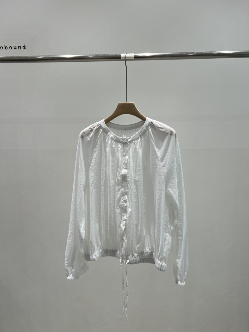 UNBOUND東大門㊣直郵女士新款人氣時尚職業真品25春夏襯衫蕾絲衫UNBOUND襯衫/蕾絲衫圖色1