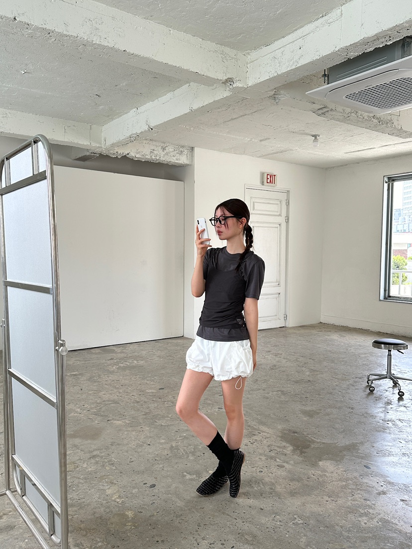 UNBOUND東大門㊣實拍女士新品休閑真品熱賣25春夏吊帶背心褶皺UNBOUND吊帶/背心
