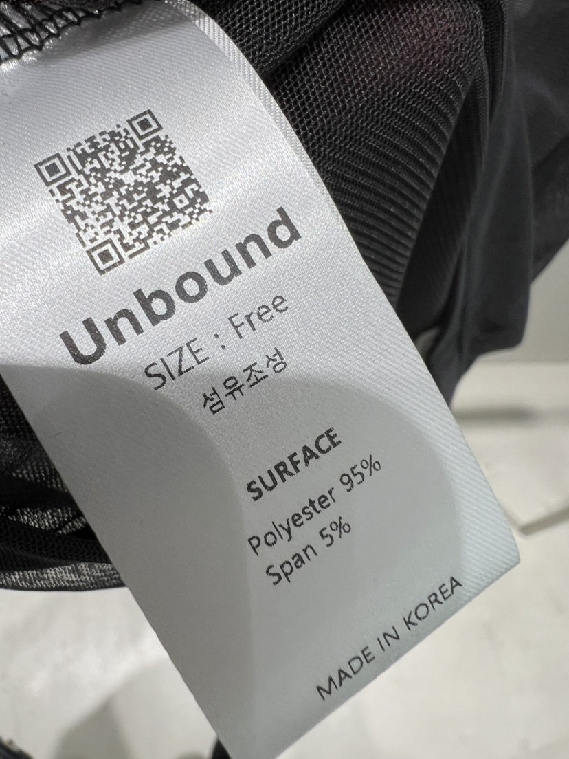 UNBOUND東大門㊣實拍女士新品休閑真品熱賣25春夏吊帶背心褶皺UNBOUND吊帶/背心
