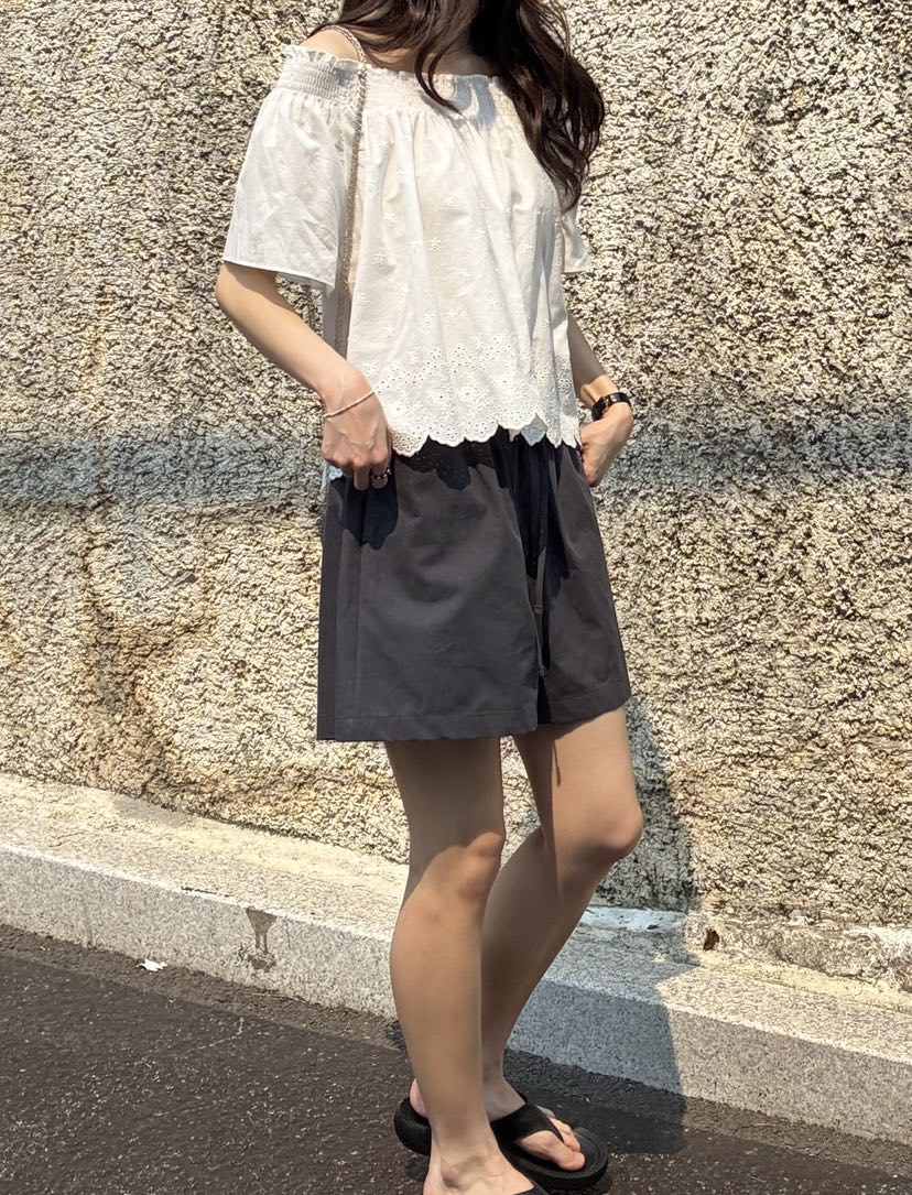 ERUME韓國直郵㊣女裝新品職業真品25春夏時尚推薦休閑熱賣短褲ERUME短褲