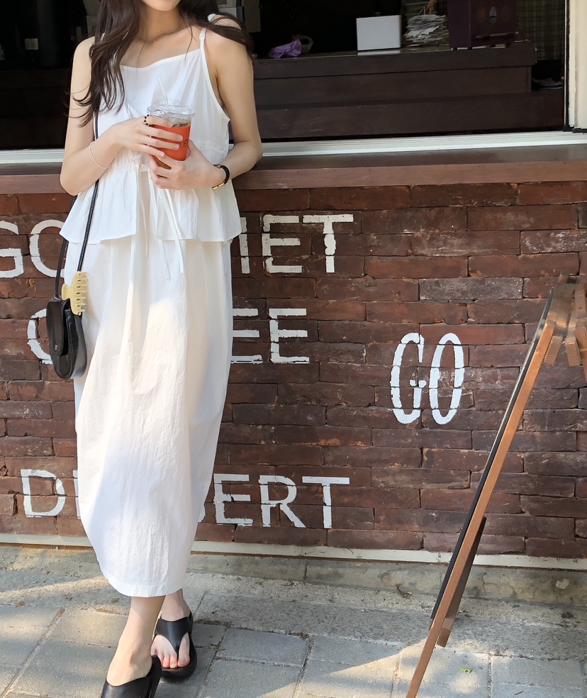 ERUME韓國代購㊣女裝新品休閑25春夏真品職業人氣熱賣連衣裙ERUME連衣裙