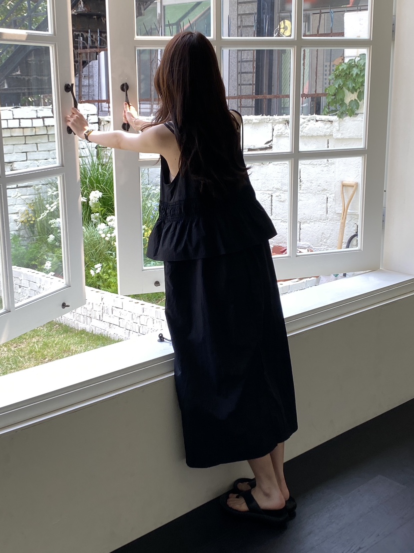 ERUME韓國代購㊣女裝新品休閑25春夏真品職業人氣熱賣連衣裙ERUME連衣裙