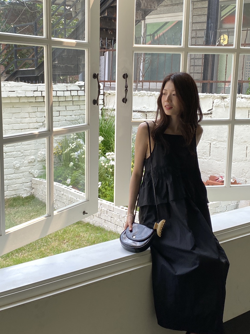 ERUME韓國代購㊣女裝新品休閑25春夏真品職業人氣熱賣連衣裙ERUME連衣裙