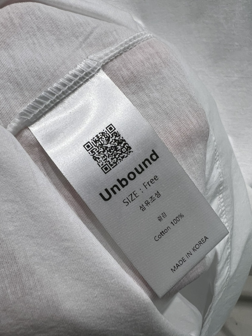 UNBOUND東大門㊣實拍女士新品真品熱賣休閑25春夏職業T恤絲綢UNBOUNDT恤