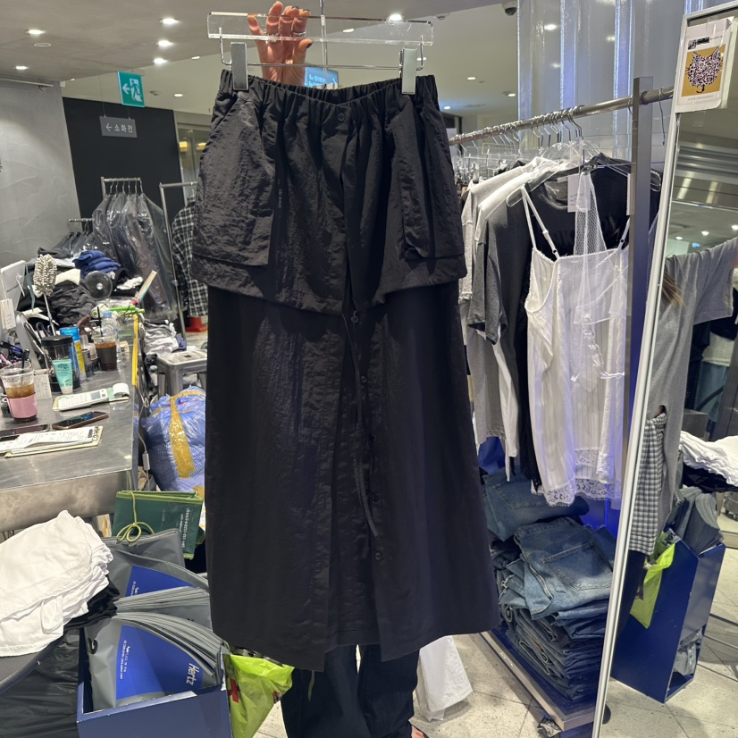 HERTZ-P韓國代購㊣女士新品職業時尚25春夏推薦人氣熱賣長裙HERTZ-P長裙圖色2