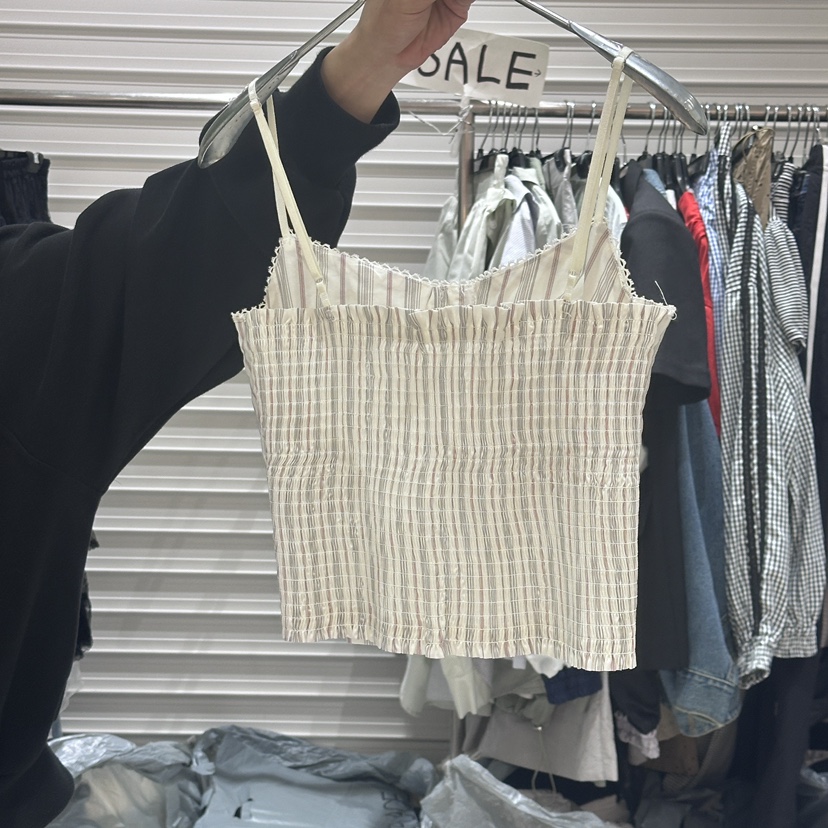 BRICKLANE韓國代購㊣女士新品時尚推薦人氣熱賣真品吊帶背心BRICKLANE吊帶/背心