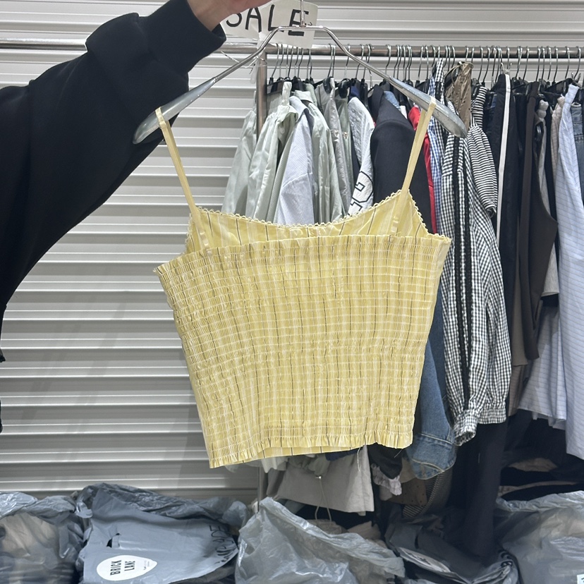 BRICKLANE韓國代購㊣女士新品時尚推薦人氣熱賣真品吊帶背心BRICKLANE吊帶/背心
