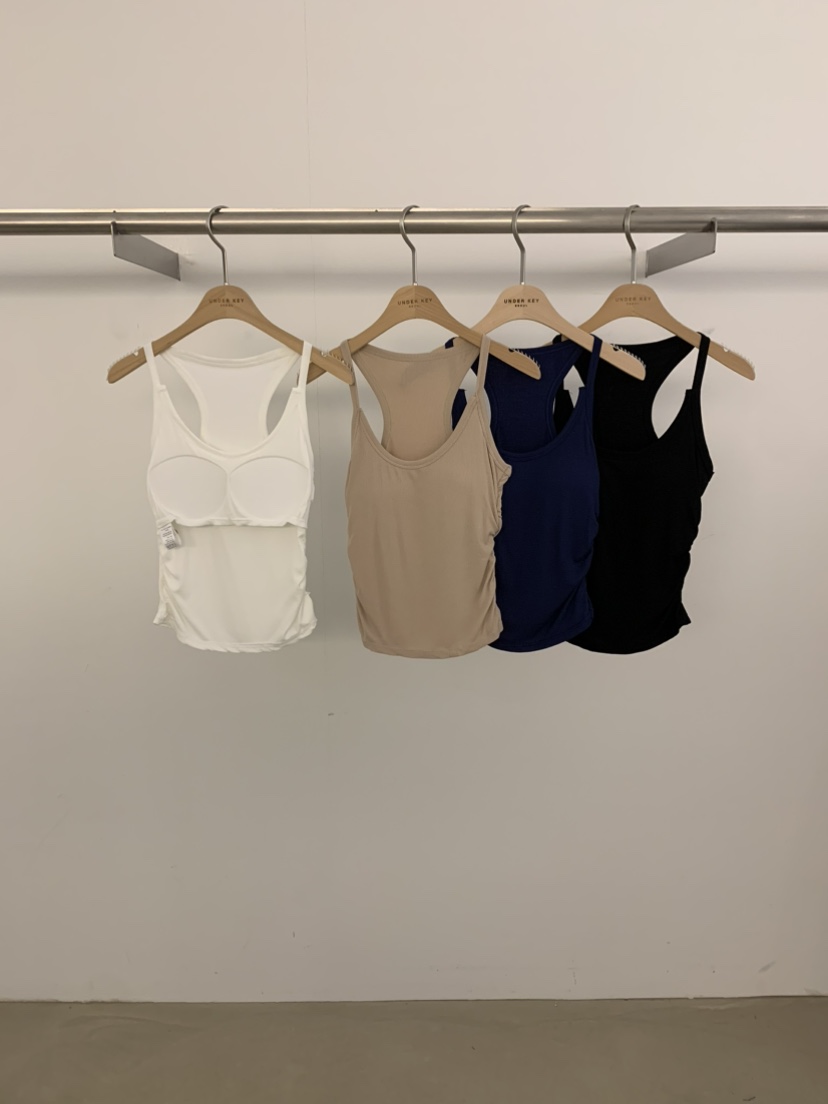 UNDER KEY東大門㊣實拍女士新品人氣真品25春夏休閑吊帶背心UNDER KEY吊帶/背心