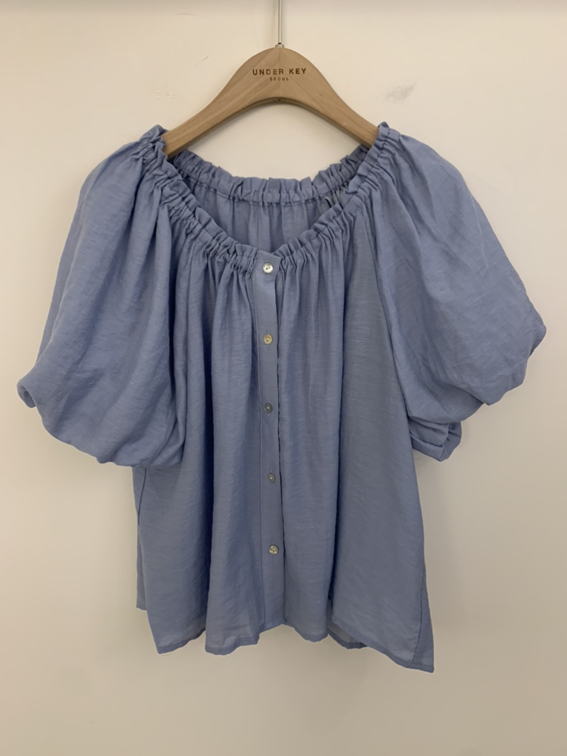 UNDER KEY韓國代購㊣女裝新品25春夏真品推薦人氣襯衫蕾絲衫UNDER KEY襯衫/蕾絲衫圖色5