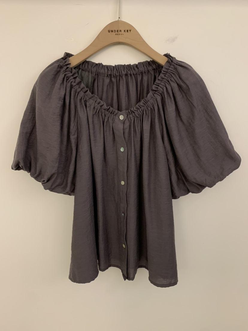 UNDER KEY韓國代購㊣女裝新品25春夏真品推薦人氣襯衫蕾絲衫UNDER KEY襯衫/蕾絲衫圖色6