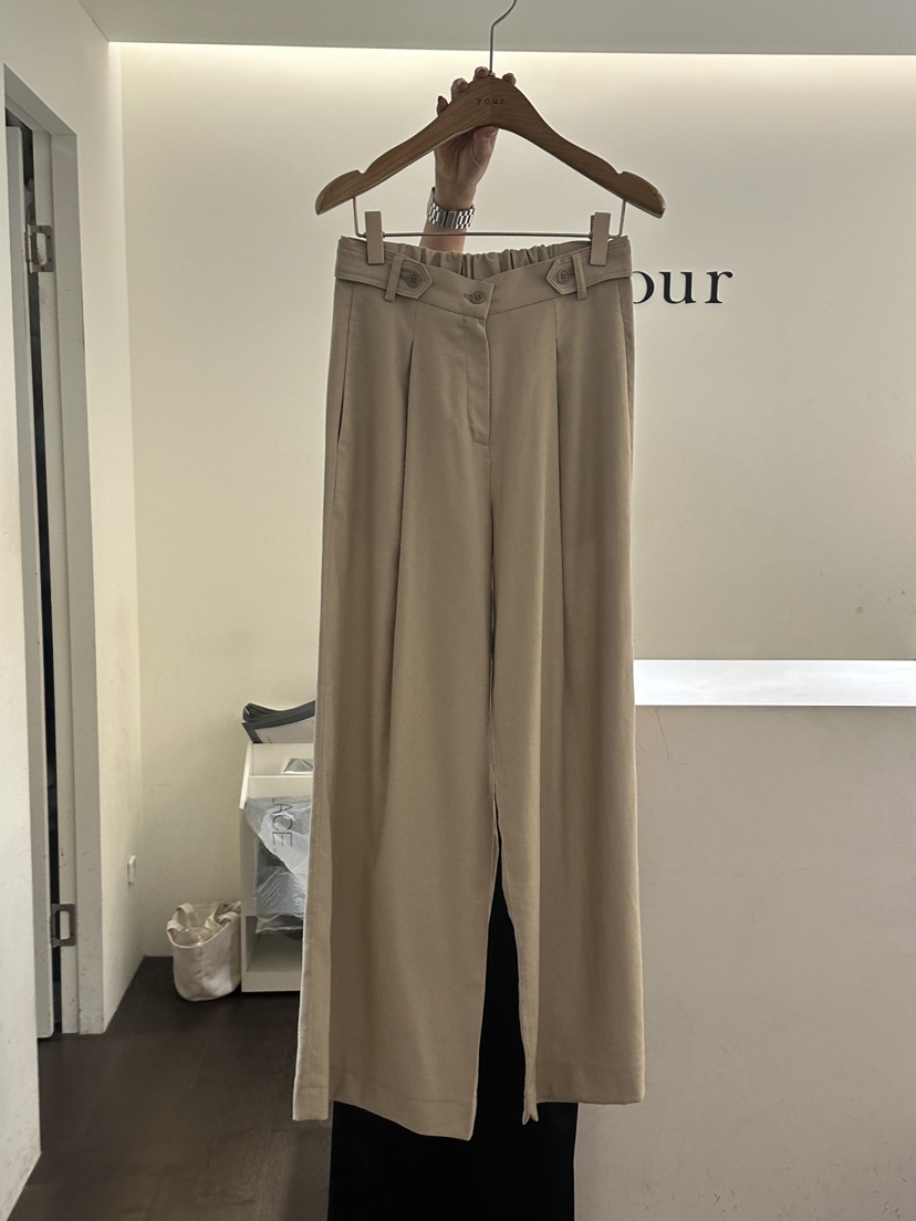 YOUR-P韓國代購㊣女士新品職業熱賣時尚真品休閑25春夏休閑褲YOUR-P休閑褲圖色4