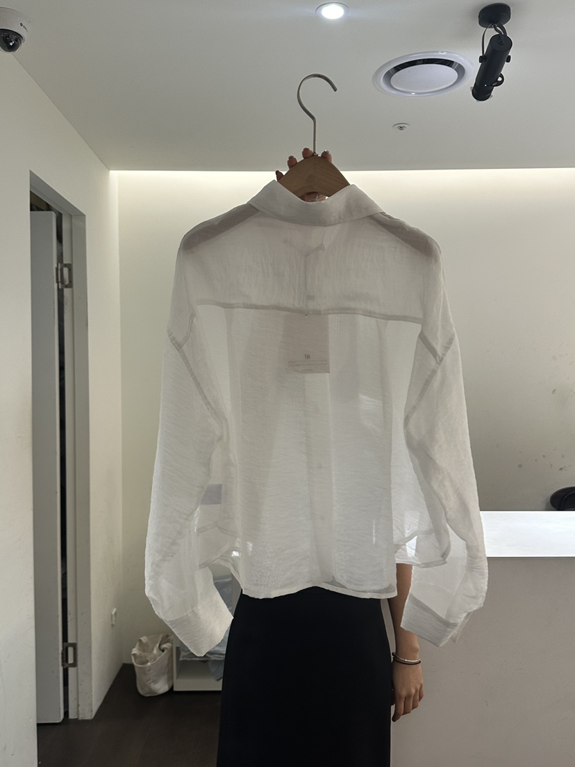 YOUR-P韓國代購㊣女士新款人氣25春夏職業襯衫蕾絲衫不含內搭YOUR-P襯衫/蕾絲衫