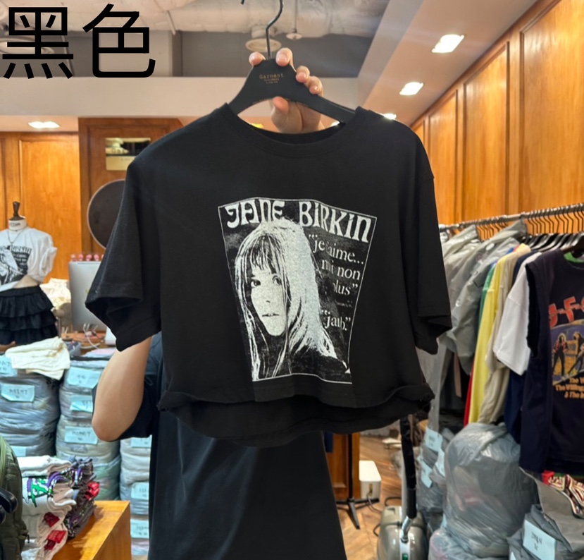 GARMENT-P東大門㊣實拍女士新品人氣25春夏時尚熱賣真品T恤GARMENTT恤圖色3