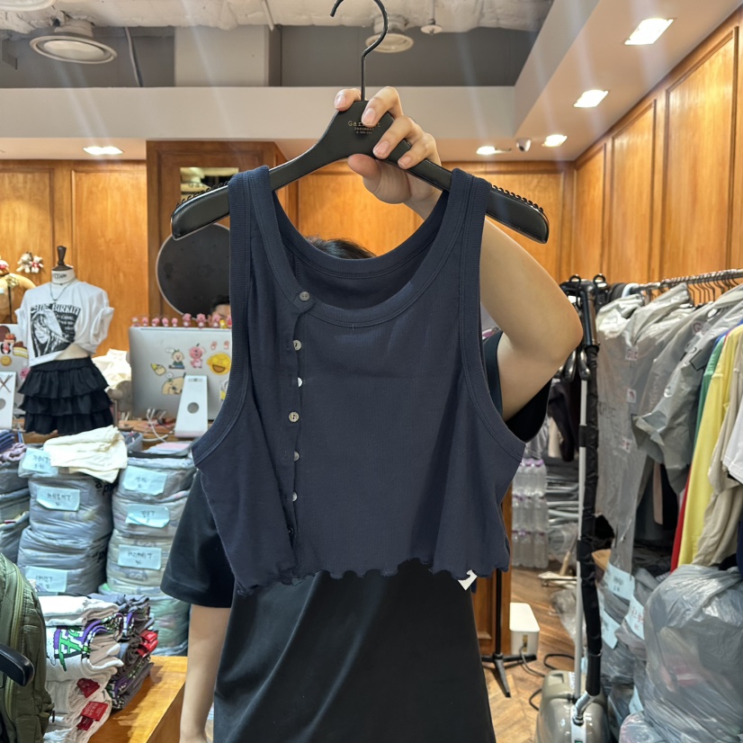 GARMENT-P東大門㊣實拍女裝新品人氣休閑真品推薦吊帶背心GARMENT吊帶/背心圖色5