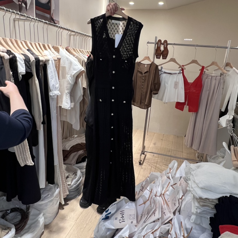 ARCHER韓國直郵㊣女裝新品25春夏職業時尚人氣真品推薦連衣裙ARCHER連衣裙圖色3