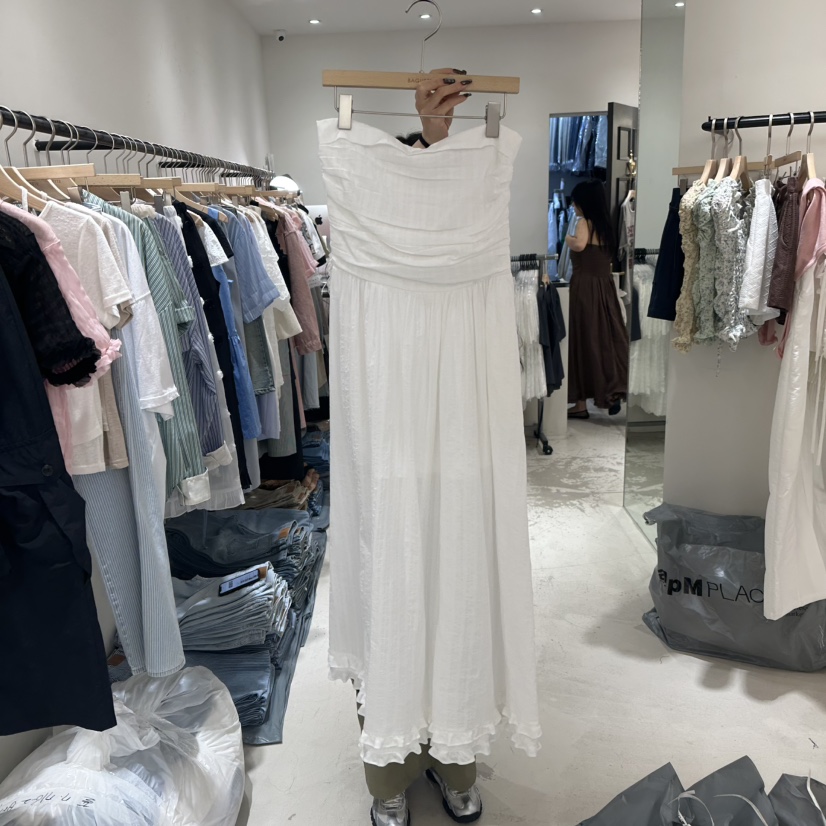 BAGUETTE韓國直郵㊣女士新品推薦25春夏人氣熱賣時尚連衣裙BAGUETTE連衣裙圖色2
