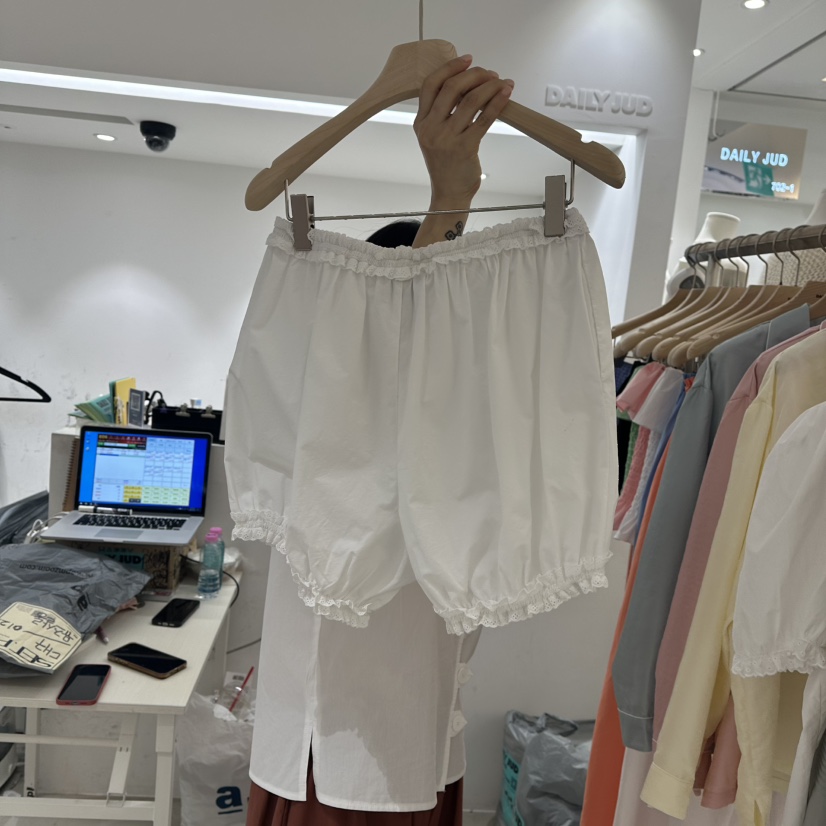 DAILYJUD韓國直郵㊣女裝新款人氣休閑推薦時尚熱賣25春夏短褲DAILY JUD短褲