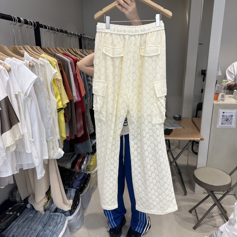 PARIS MATCH東大門㊣實拍女裝新品職業25春夏熱賣推薦休閑褲PARIS MATCH休閑褲