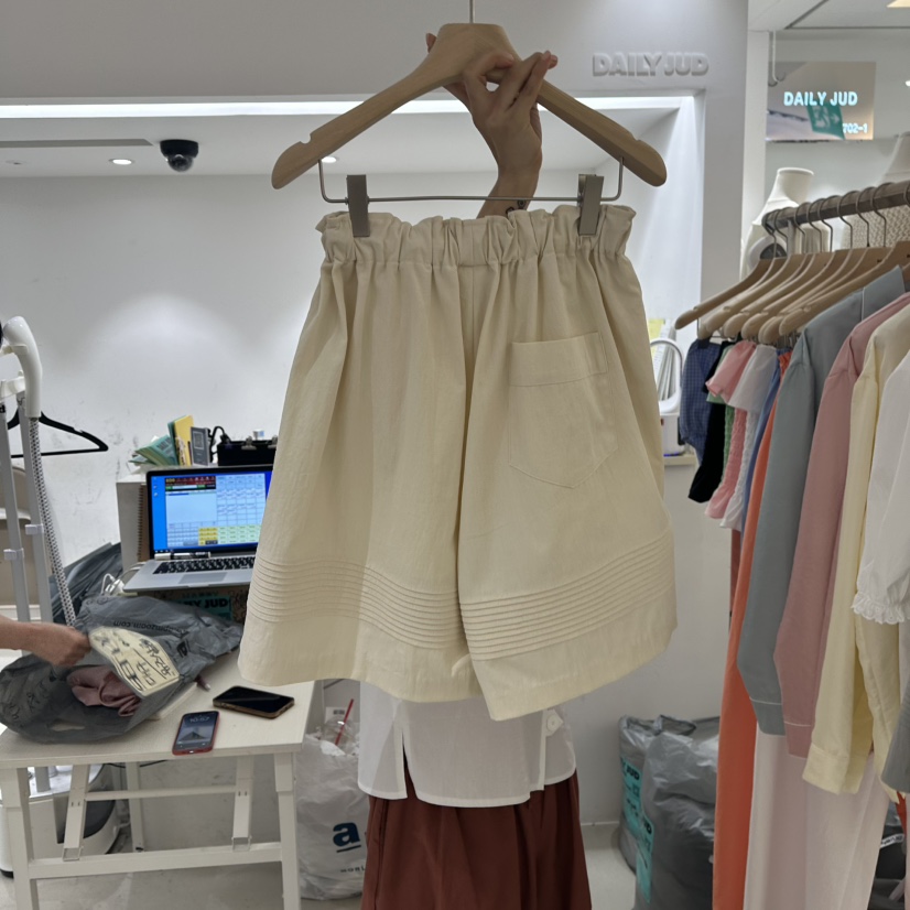 DAILYJUD東大門㊣代購女士新品25春夏人氣休閑熱賣真品短褲DAILY JUD短褲