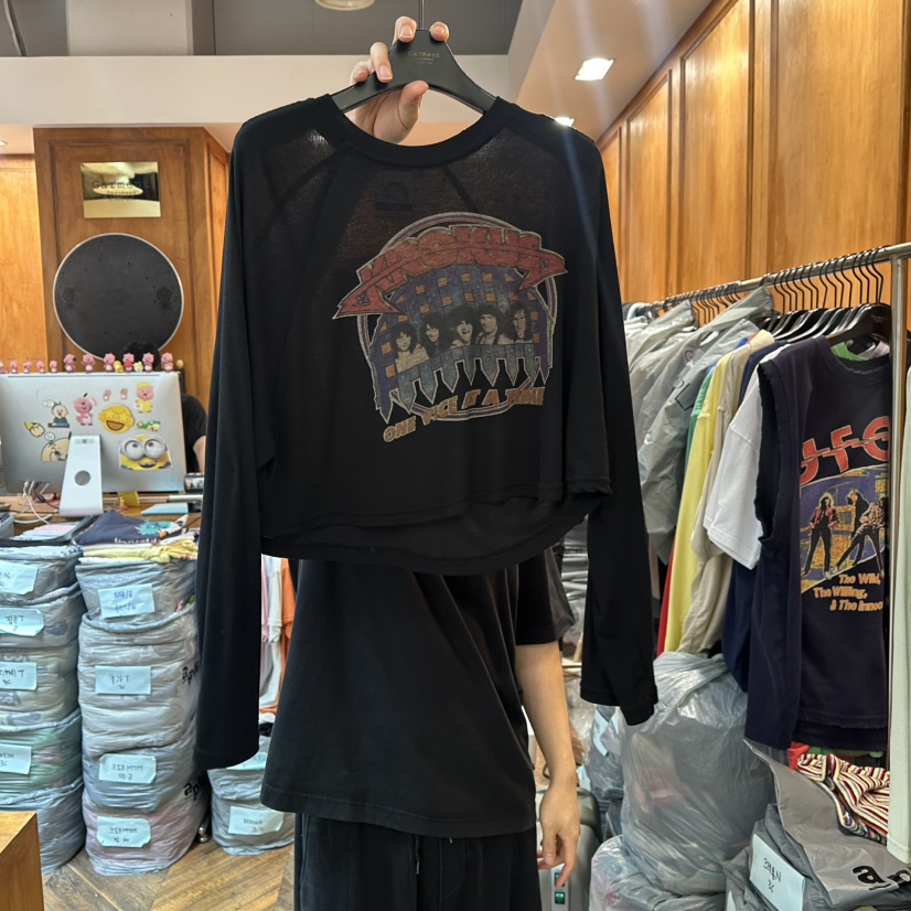 GARMENT-P韓國代購㊣女裝新款25春夏推薦熱賣職業休閑長袖T恤GARMENT長袖T恤圖色3