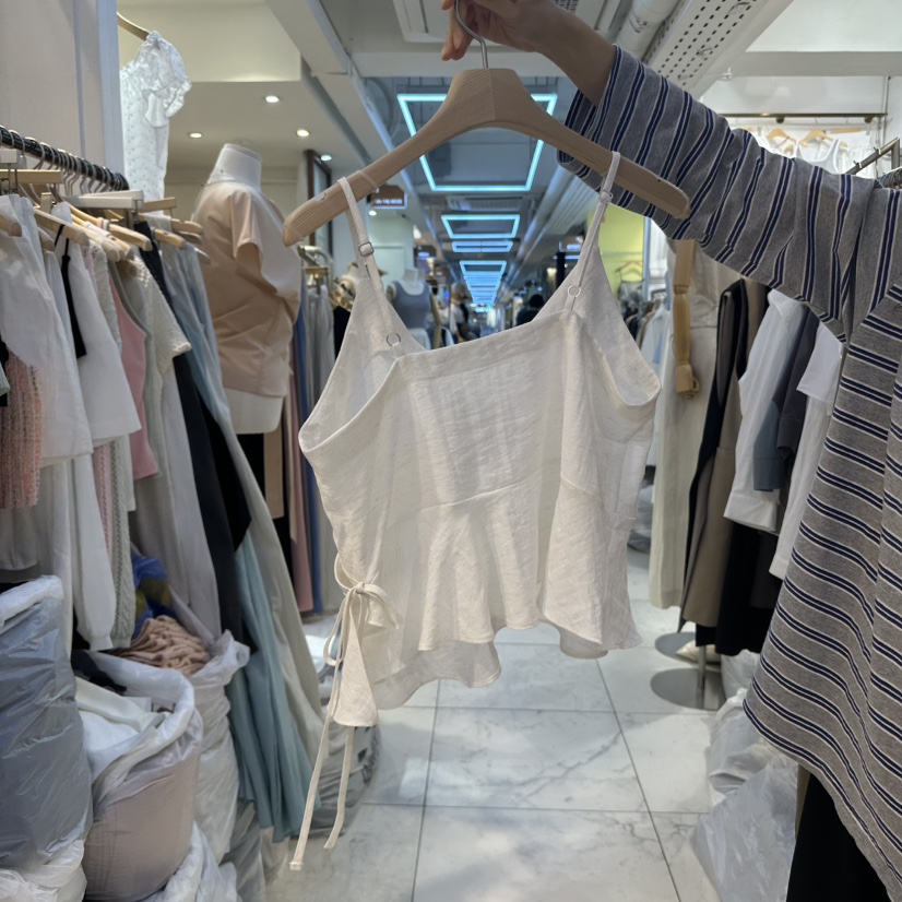 HARU東大門㊣代購女裝新款真品熱賣休閑時尚25春夏吊帶背心HARU吊帶/背心
