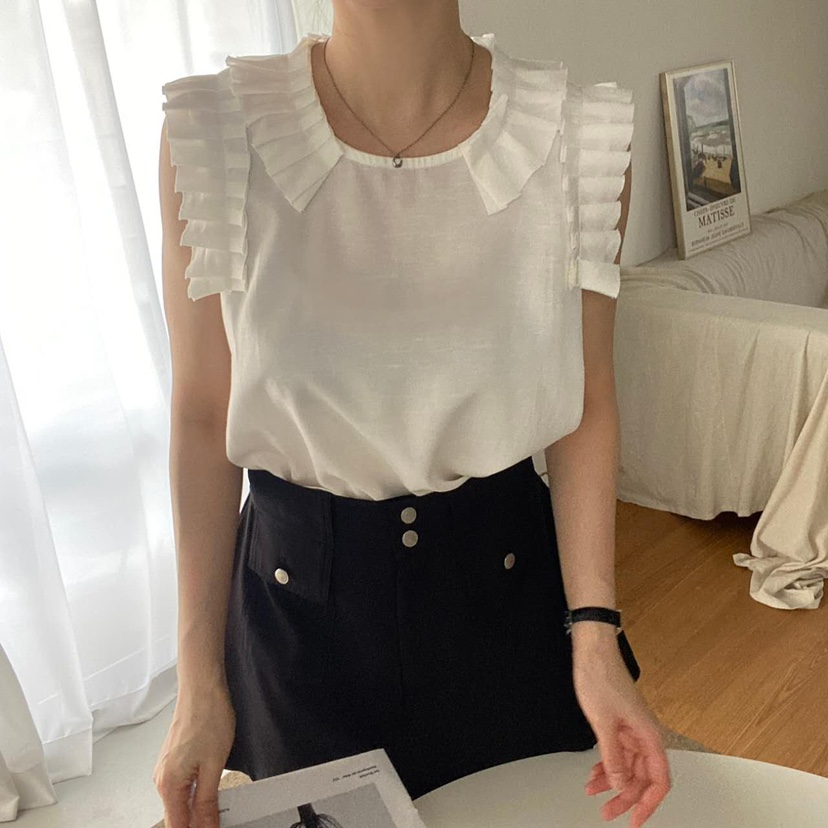 BLUE RIBBON韓國直郵㊣女裝新品人氣25春夏真品推薦吊帶背心BLUE RIBBON吊帶/背心