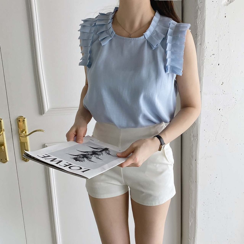 BLUE RIBBON韓國直郵㊣女裝新品人氣25春夏真品推薦吊帶背心BLUE RIBBON吊帶/背心