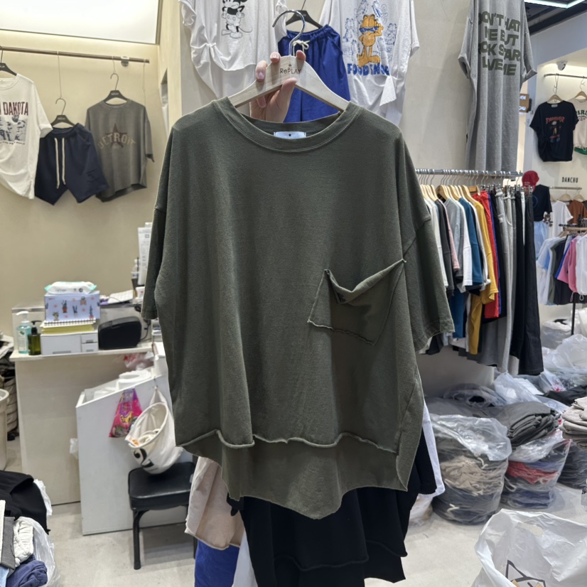 REPLAY東大門㊣直郵女裝新款休閑25春夏人氣時尚熱賣職業T恤REPLAYT恤圖色3