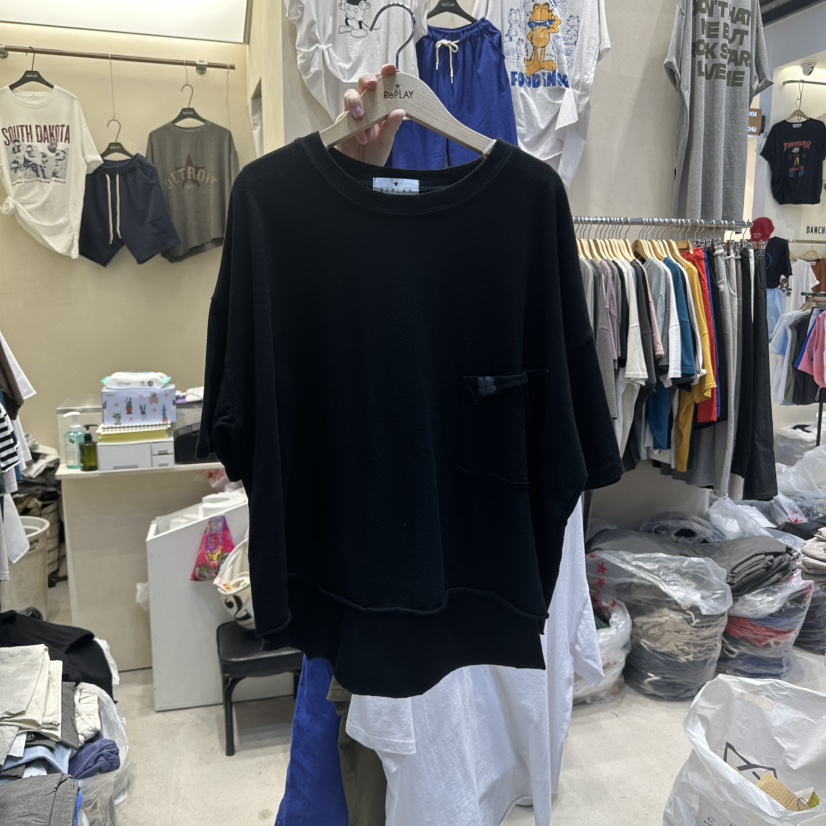 REPLAY東大門㊣直郵女裝新款休閑25春夏人氣時尚熱賣職業T恤REPLAYT恤圖色4