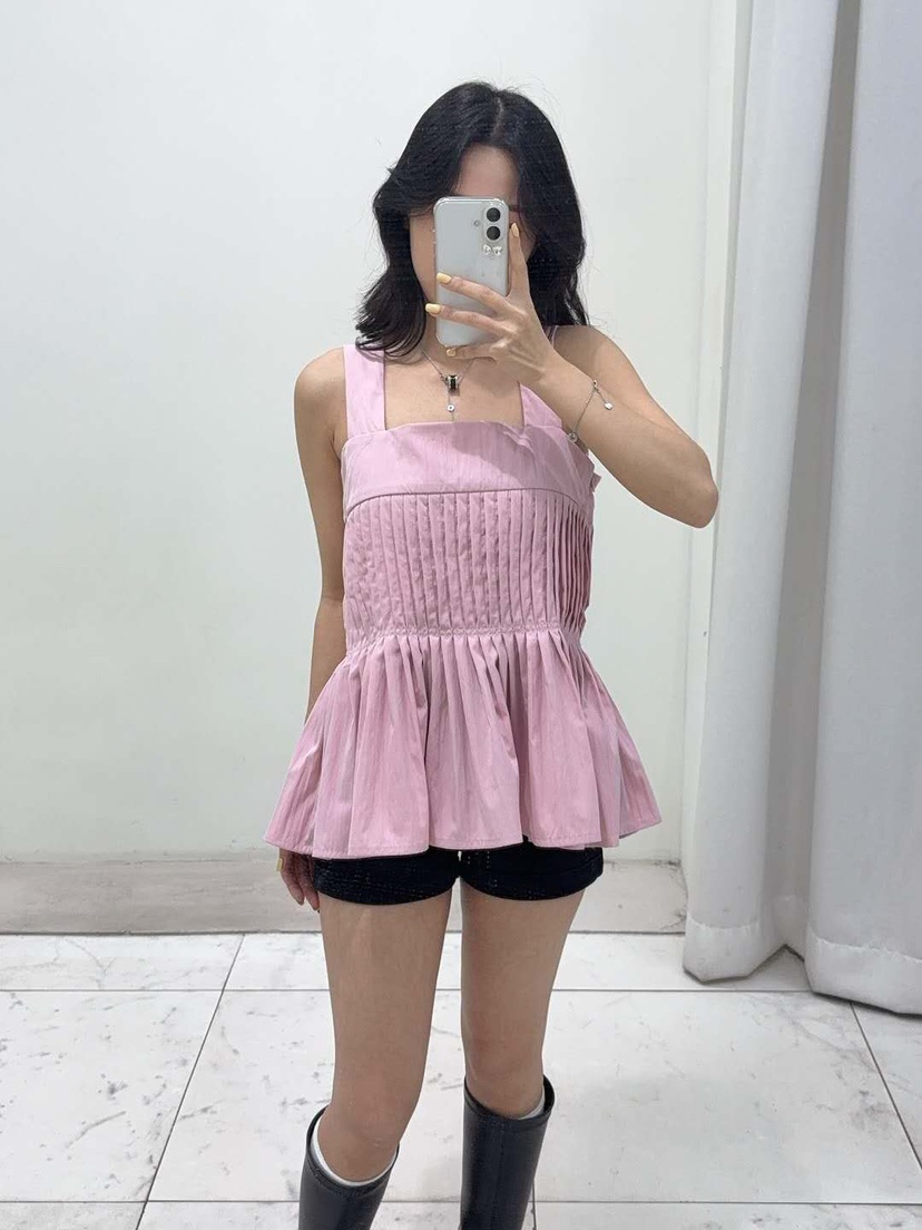 BLUE RIBBON韓國直郵㊣女士新品推薦職業熱賣休閑吊帶背心BLUE RIBBON吊帶/背心