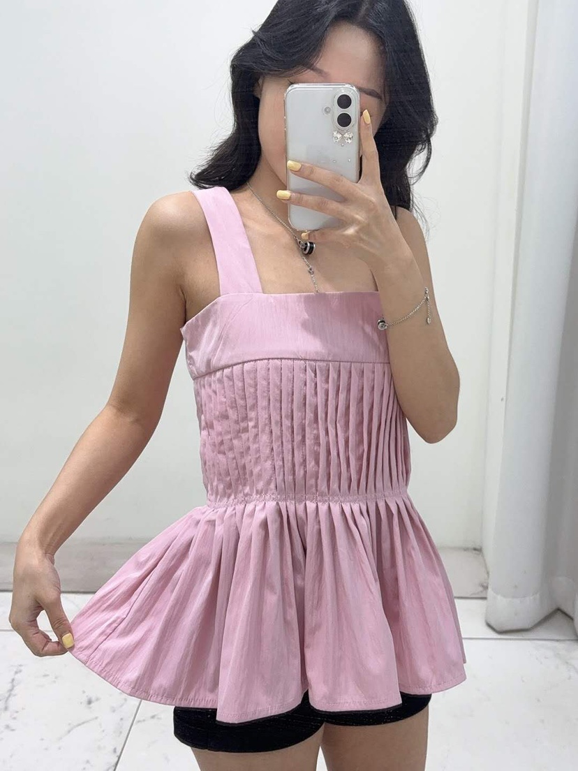 BLUE RIBBON韓國直郵㊣女士新品推薦職業熱賣休閑吊帶背心BLUE RIBBON吊帶/背心