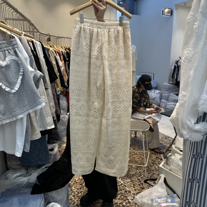 THE LINE-Q東大門㊣直郵女裝新款職業時尚25春夏推薦休閑褲THE LINE-q休閑褲