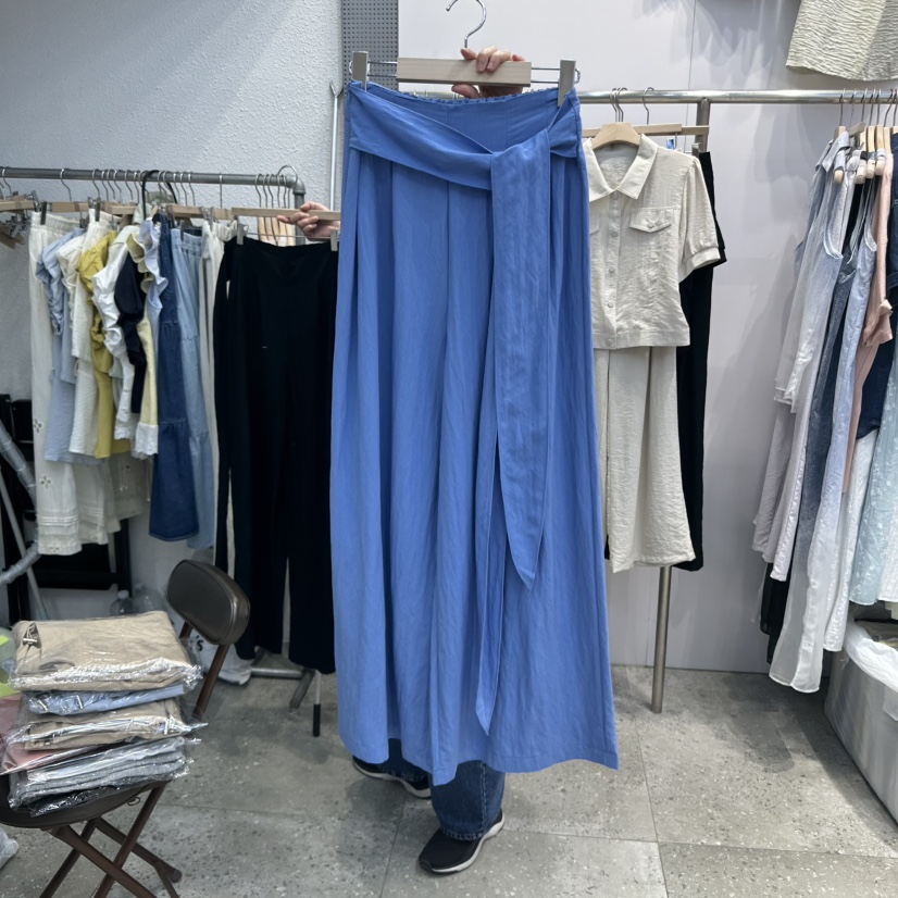BLOOM東大門㊣實拍女士新品人氣時尚推薦熱賣休閑休閑褲蝴蝶結BLOOM-Q休閑褲圖色1