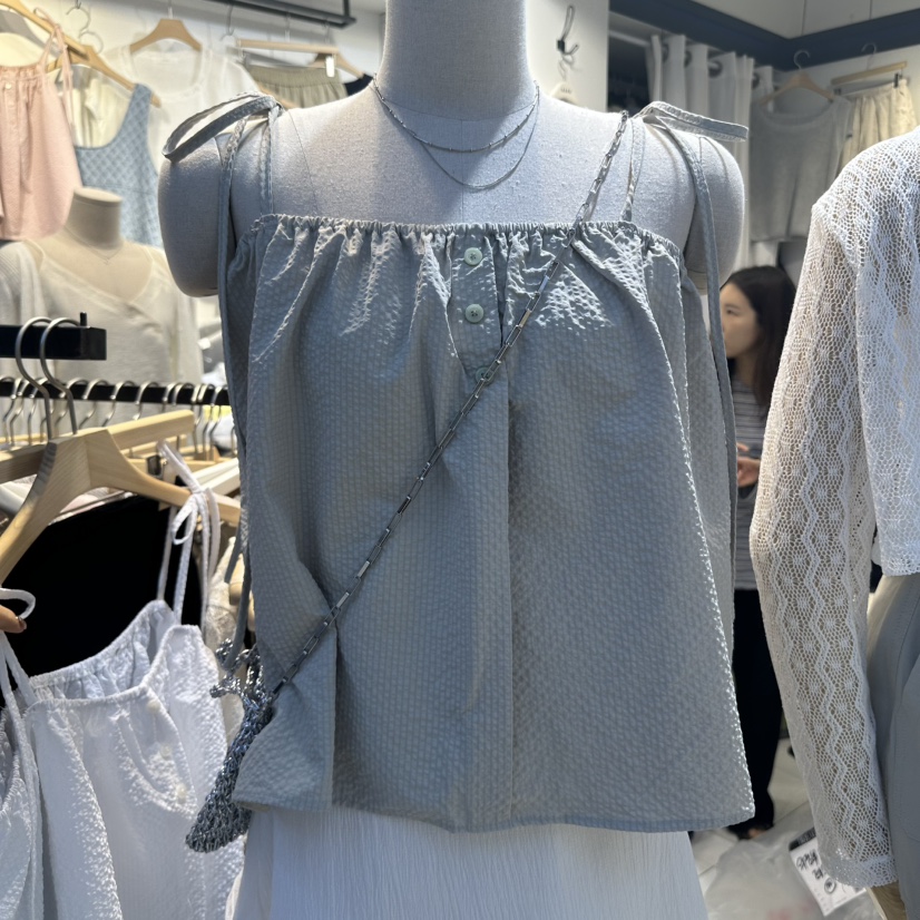 HARU東大門㊣直郵女士新品推薦25春夏時尚休閑人氣吊帶背心HARU吊帶/背心圖色2
