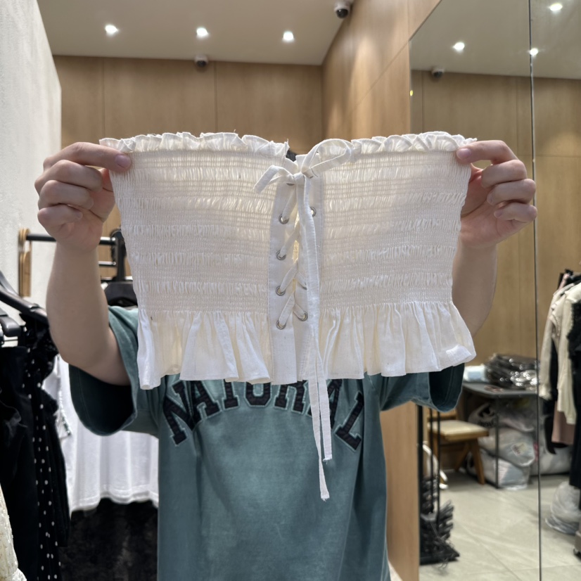 TRIPLE SEVEN東大門㊣實拍女裝新品25春夏推薦職業吊帶背心TRIPLE SEVEN吊帶/背心圖色1