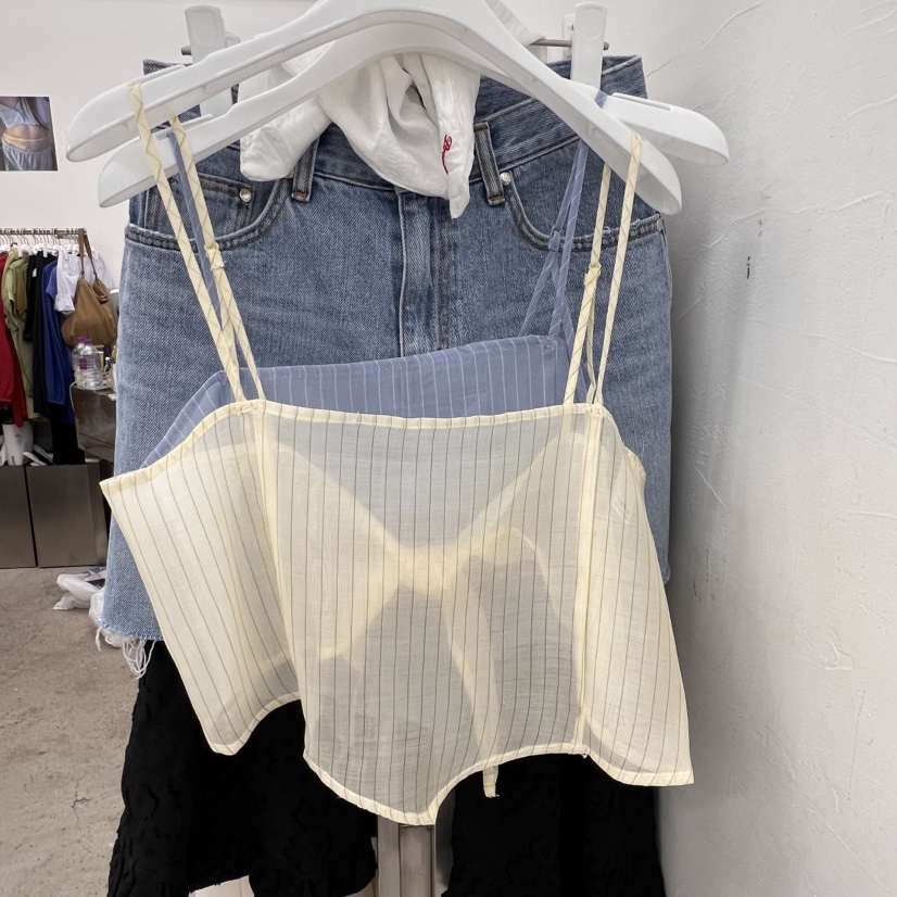 BREATHE韓國代購㊣女裝新品休閑推薦時尚真品25春夏吊帶背心BREATHE吊帶/背心